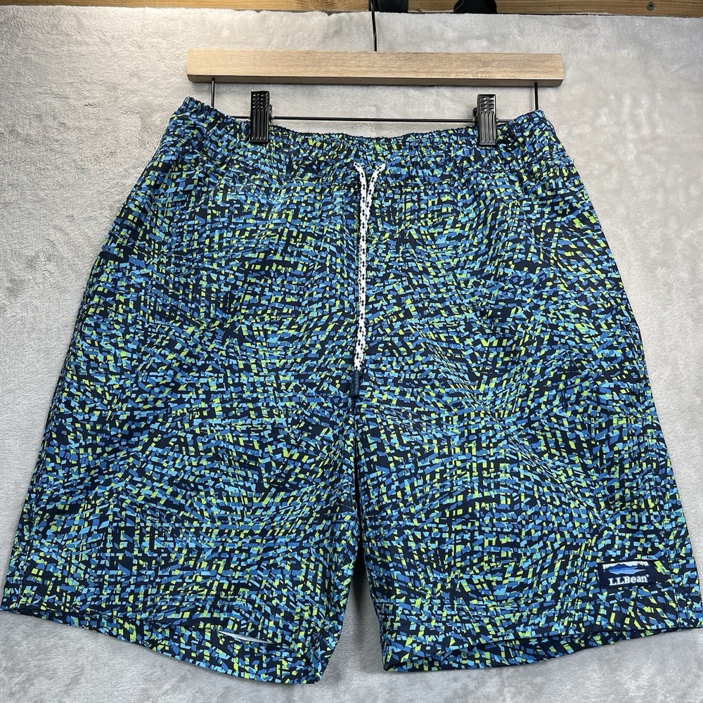 L.L. Bean Swim Trunks‎ Vacationland Small Classic Beach Colorful